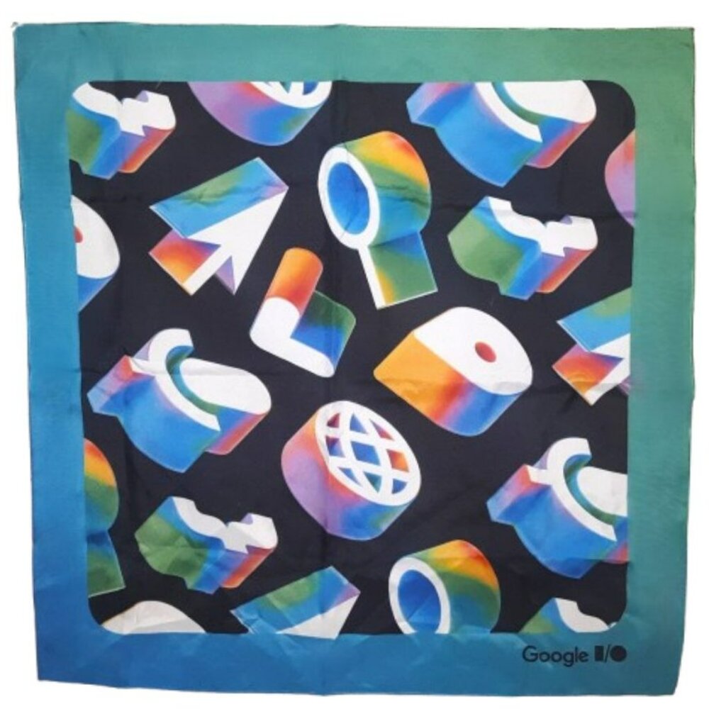 Google I/O Bandana Scarf - Ombre Limited Print